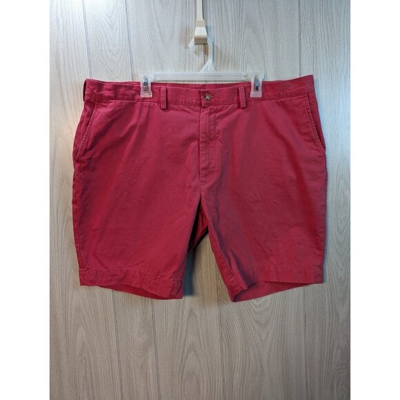 Polo Ralph Lauren Other - Ralph Lauren Polo Shorts Mens 42 Red Classic Stretch Fit Chino Golf Casual 9"